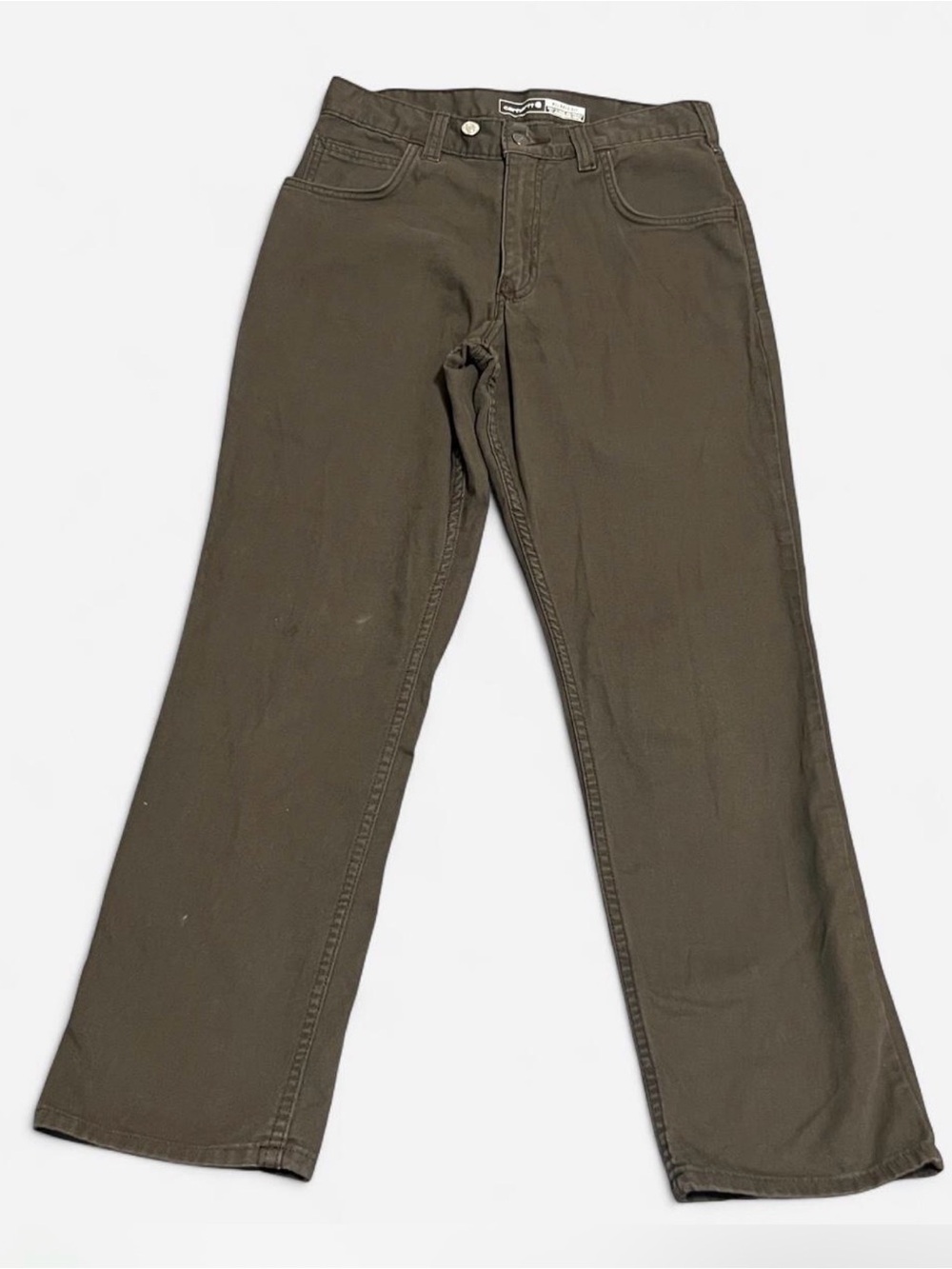 Carhartt Work Pants Men 30x30 Rugged Flex Relaxed Fit Canvas 2 Y2K Brown